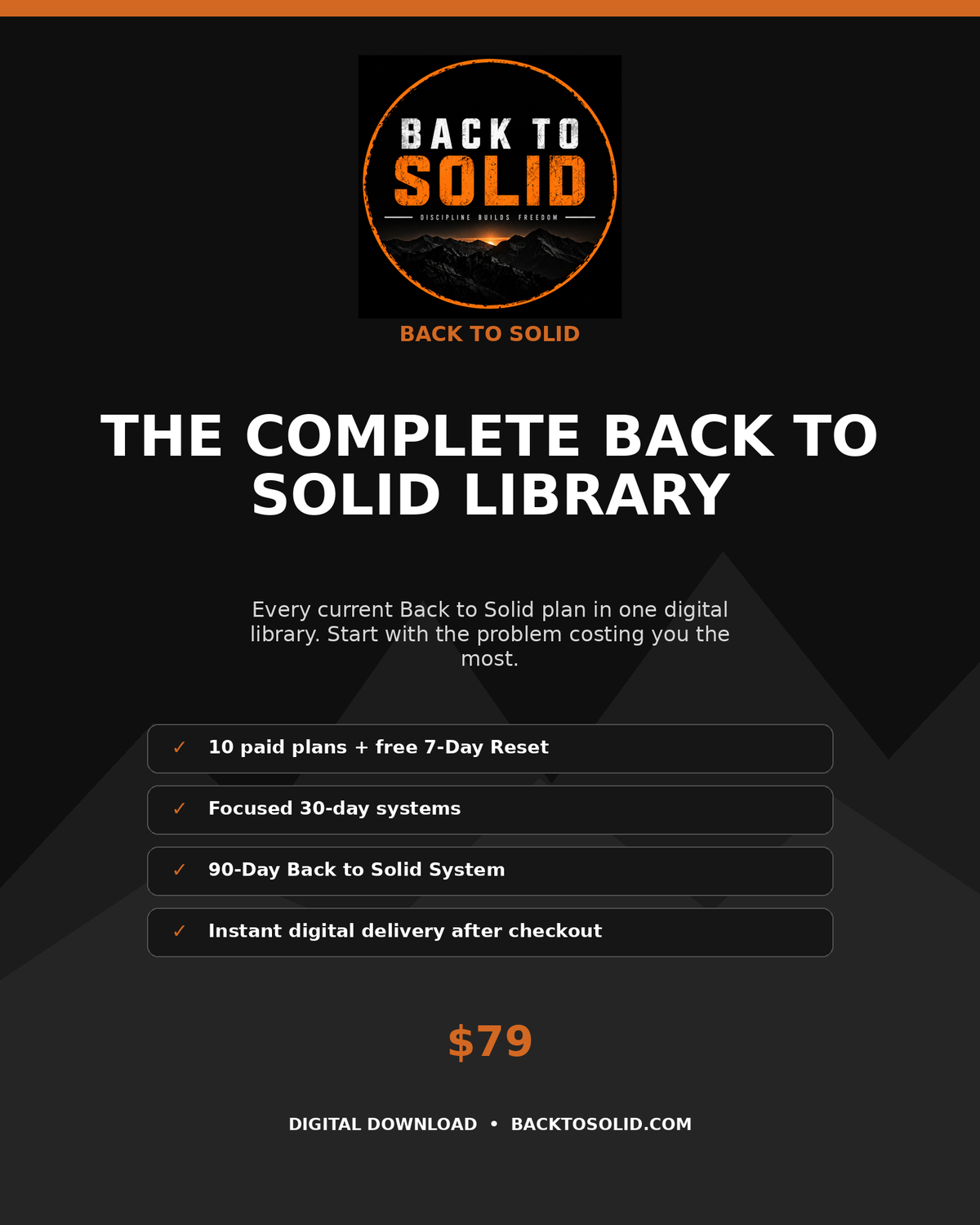 Back to Solid Complete Library digital product collection