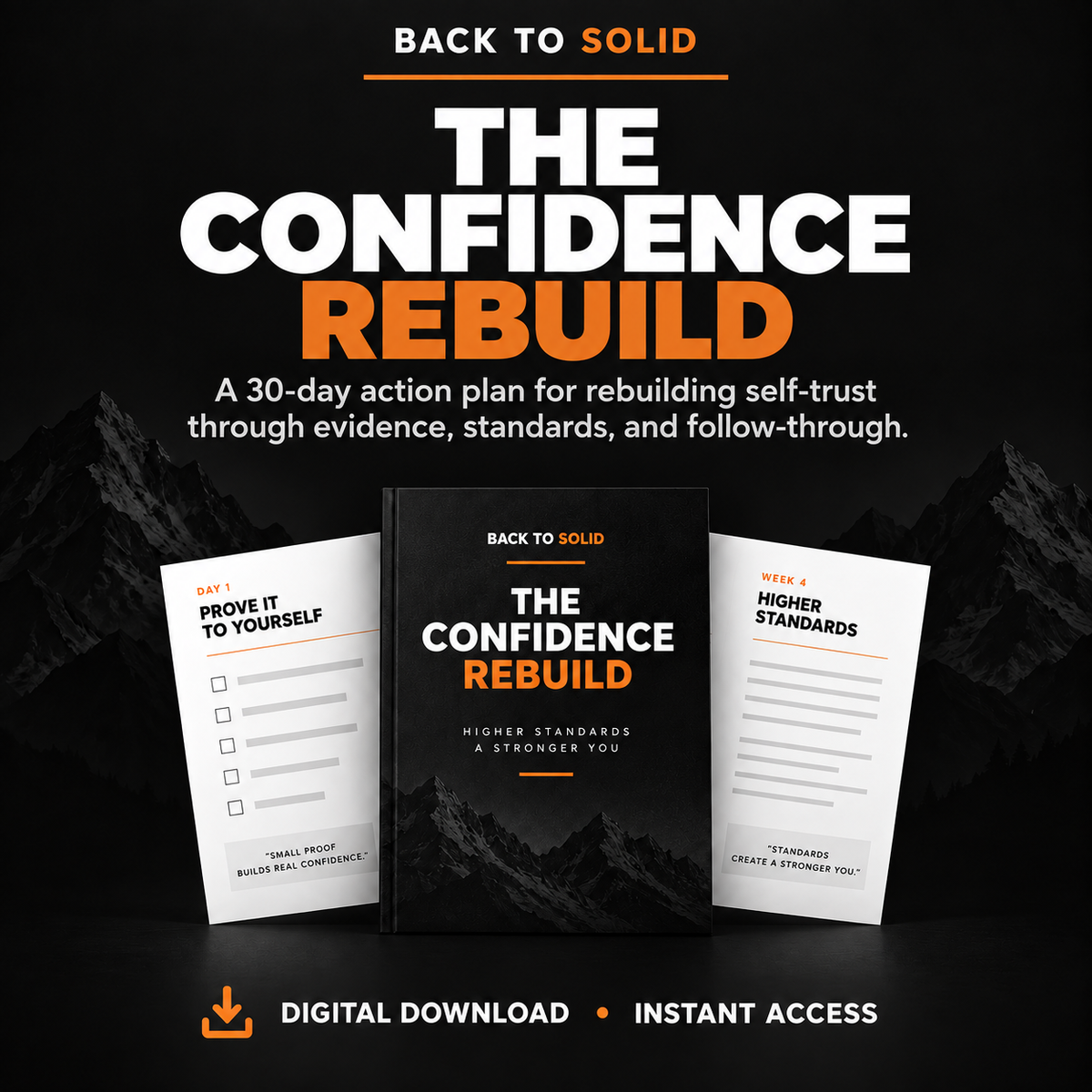 Back to Solid Confidence Rebuild