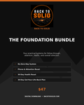 Back to Solid Foundation Bundle digital product collection