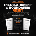 Back to Solid Relationship and Boundaries Reset
