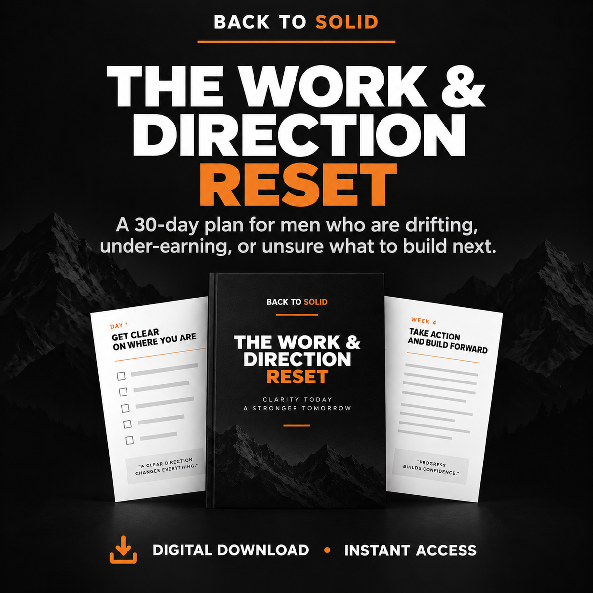 Back to Solid Work and Direction Reset